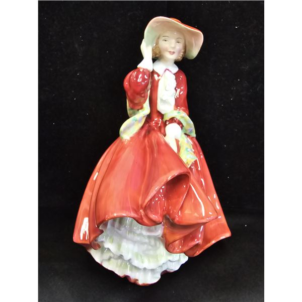 VINTAGE ROYAL DOULTON CHINA "TOP OF THE HILL" FIGURINE: HN1834