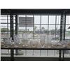 Image 1 : SHELF OF ASSTD. CRYSTAL VASES, SERVING PLATES, BOWLS & MORE