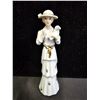 Image 6 : (2) VINTAGE CERAMIC 1920S-STYLE FLAPPER GIRL FIGURINES