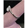 Image 2 : *NEW* .925 SILVER 2CT SIMULATED DIAMOND (CZ) SOLITAIRE RING SIZE 7