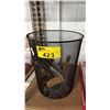 Image 1 : METAL MESH GARBAGE BASKET OF ASSORTED KNIVES