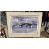 Image 1 : SAM BLACK "GATEWAY TO THE WORLD" LIMITED EDITION SIGNED & NUMBERED PRINT (37" X 28 1/2" FRAMED)