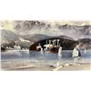 Image 2 : SAM BLACK "GATEWAY TO THE WORLD" LIMITED EDITION SIGNED & NUMBERED PRINT (37" X 28 1/2" FRAMED)