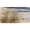 Image 3 : JOYCE KAMIKURA ORIGINAL WATER COLOUR PAINTING "GEESE IN FLIGHT SCENE"