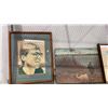 Image 2 : GROUP OF 7 ASSORTED PRINTS AND ORIGINAL PAINTINGS
