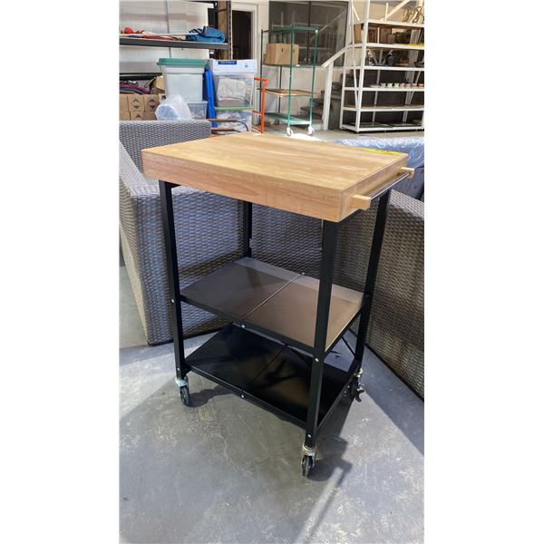 MOBILE KITCHEN PREP CART