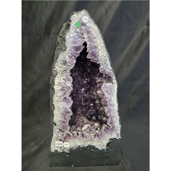14" X 7" AMETHYST GEODE: 13.65KG