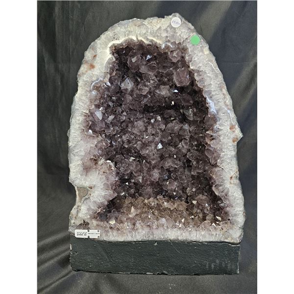 14.5" X 10" AMETHYST GEODE: 19.55KG
