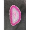 Image 2 : BRILLIANT AGATE SLICE ON CLEAR ACRYLIC DISPLAY STAND