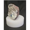 Image 3 : CAVANSITE SPECIMEN ON ROUND PEDESTAL