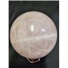 Image 2 : 80MM ROSE QUARTZ SPHERE ON STAND