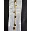 Image 2 : 18KT GOLD PLATED BRACELET: STAINLESS STEEL WITH GOLD OVERLAY