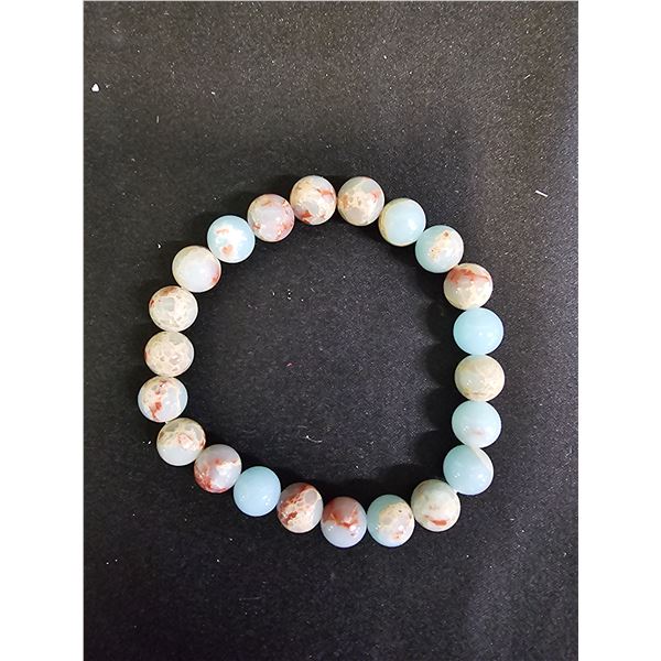 SHOU SHAN JADE BEAD BRACELET