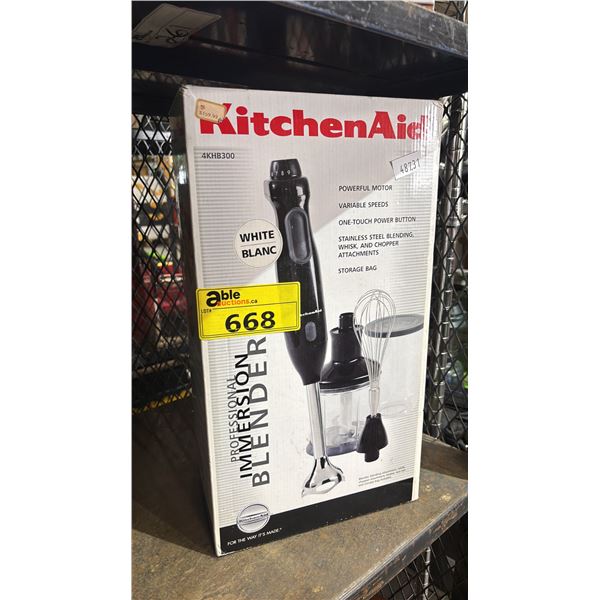 KITCHEN AID PROFESSIONAL IMMERSION BLENDER