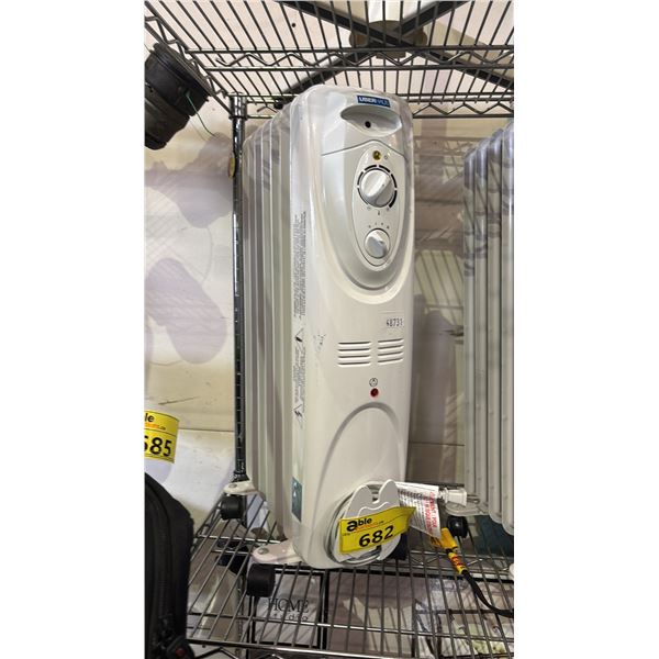 HONEYWELL 7-FIN OIL-FILLED RADIATOR HEATER