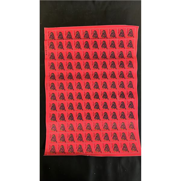 SHEET OF YEAR OF THE  MONKEY COLLECTOR STAMPS