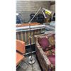Image 1 : BRUSHED NICKEL ADJUSTABLE FLOOR LAMP