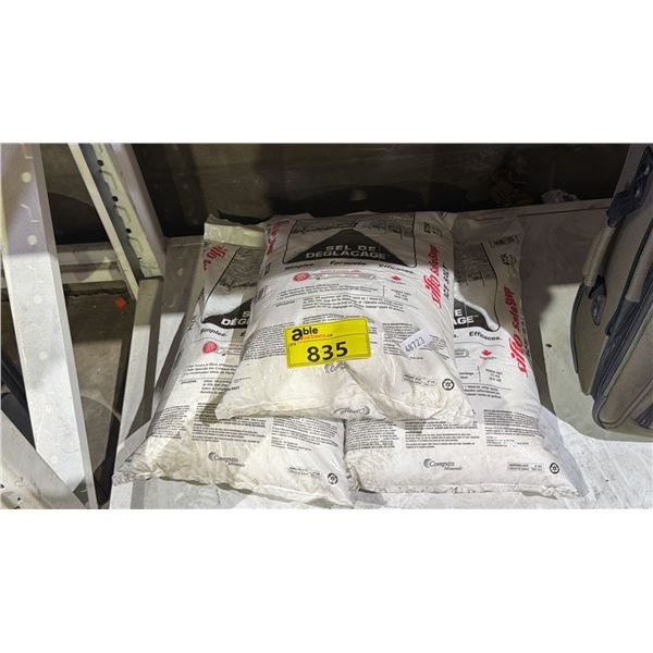 (3) BAGS OF SIFTO SAFESTEP ICE SALT