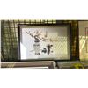 Image 3 : SHELF OF ASSORTED FRAMED ARTWORK