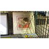 Image 4 : SHELF OF ASSORTED FRAMED ARTWORK