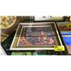 Image 5 : SHELF OF ASSORTED FRAMED ARTWORK