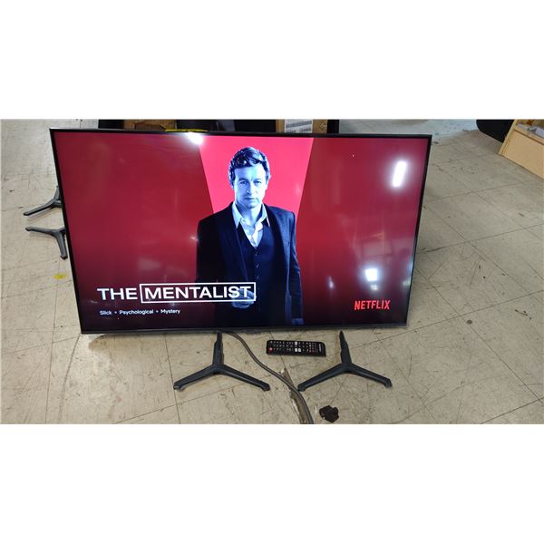 *TESTED WORKING* SAMSUNG 40" TV WITH POWER CORD, REMOTE & STAND