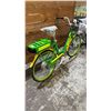 Image 3 : GREEN & YELLOW E-BIKE WITH BATTERY, KEY & CHARGER