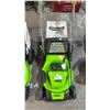 Image 3 : GREENWORKS PRO 21" CORDLESS LAWNMOWER WITH GRASS CATCHER BAG *NO BATTERIES/NO CHARGER/WORKING
