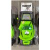 Image 3 : GREENWORKS PRO 21" CORDLESS LAWNMOWER WITH GRASS CATCHER BAG *NO BATTERIES/NO CHARGER/WORKING