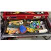 Image 3 : MASTER MECHANIC RED METAL STACKING TOOLBOX & CONTENTS