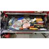 Image 4 : MASTER MECHANIC RED METAL STACKING TOOLBOX & CONTENTS