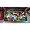 Image 9 : MASTER MECHANIC RED METAL STACKING TOOLBOX & CONTENTS