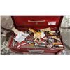 Image 2 : RED METAL 3-DRAWER TOOL BOX & CONTENTS