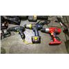 Image 2 : MILK CRATE OF POWER TOOLS, BATTERIES & BATTERY CHARGERS