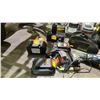 Image 3 : MILK CRATE OF POWER TOOLS, BATTERIES & BATTERY CHARGERS