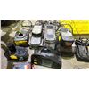 Image 4 : MILK CRATE OF POWER TOOLS, BATTERIES & BATTERY CHARGERS
