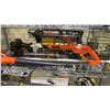 Image 2 : MALLORY TELESCOPIC HANDLE, B&D CORDLESS BLOWER, B&D CORDLESS TRIMMER & YARDWORKS HEDGE TRIMMER *NO