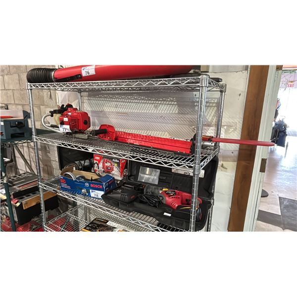 SHINDAIWA HT230 SINGLE-SIDED GAS HEDGE TRIMMER, SHINDAIWA ARTICULATING POLE HEDGE TRIMMER & MORE