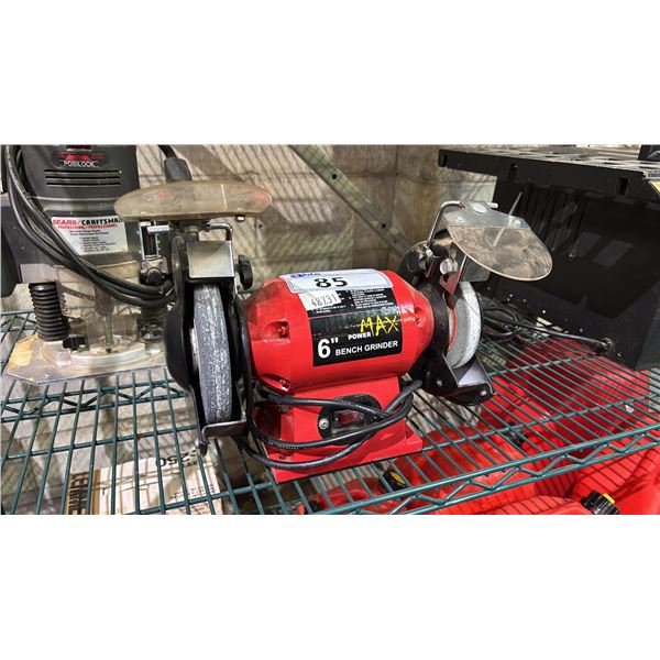 MAX POWER 6" BENCH GRINDER