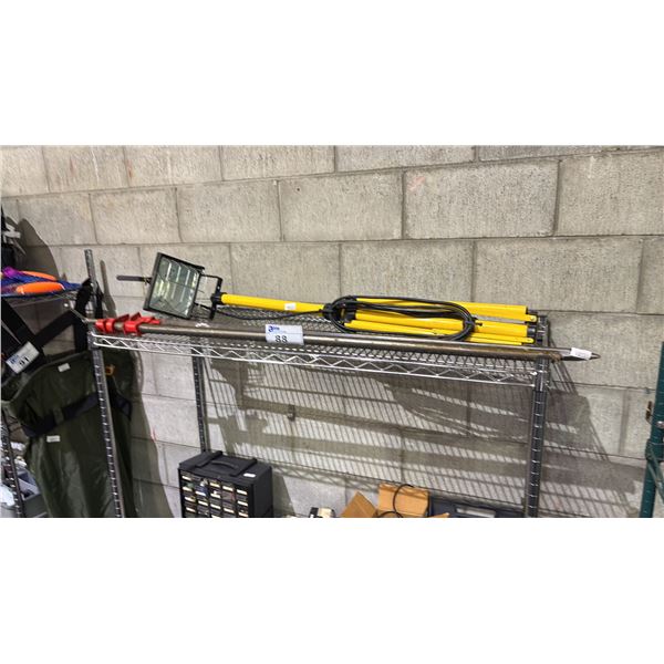 BAR CLAMP & TRIPOD WORKLIGHT