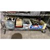 Image 1 : SHELF OF ASSORTED FISHING REELS, FISHING TACKLE & MORE