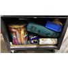 Image 12 : BLACK MOBILE METAL STACKING TOOL CHEST & CONTENTS