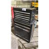 Image 2 : BLACK MOBILE METAL STACKING TOOL CHEST & CONTENTS