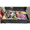 Image 3 : BLACK MOBILE METAL STACKING TOOL CHEST & CONTENTS