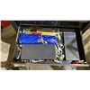 Image 9 : BLACK MOBILE METAL STACKING TOOL CHEST & CONTENTS