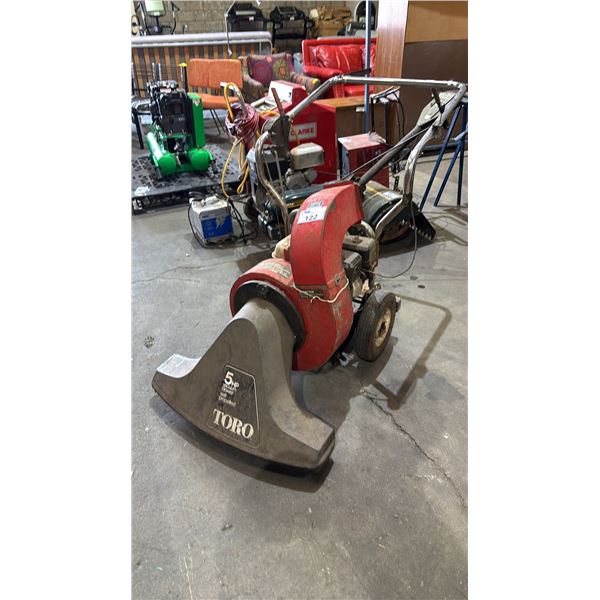 TORO 5HP GAS SELF PROPELLED VACUUM BLOWER