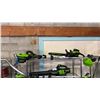 Image 1 : (2) GREENWORKS PRO CORDLESS TRIMMERS & GREENWORKS PRO CORDLESS CHAINSAW