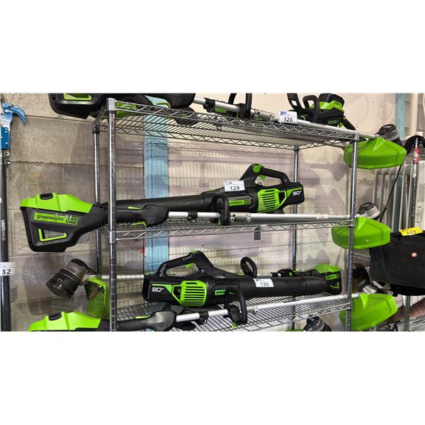 GREENWORKS PRO CORDLESS TRIMMER & GREENWORKS PRO CORDLESS BLOWER