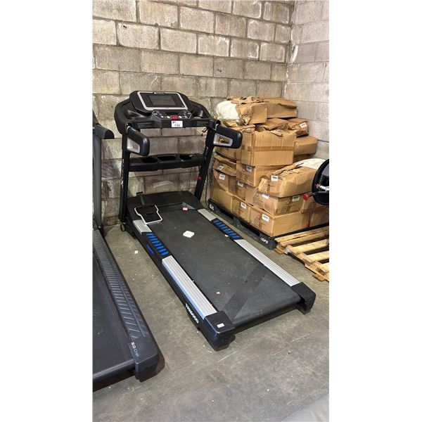 XTERRA FITNESS TRX6000 TREADMILL WITH POWER CORD (MISSING HARDWARE, TOP SECTION WITH SCREEN &