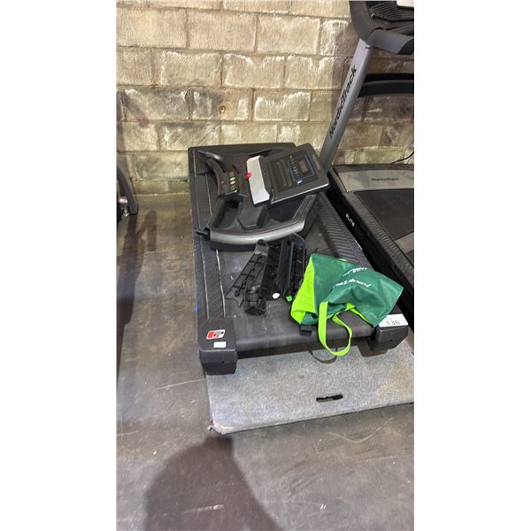 PRO-FORM TRAINER 8/0 TREADMILL WITH POWER CORD (SCREEN & CONTROLS DETACHED, UNKNOWN WORKING